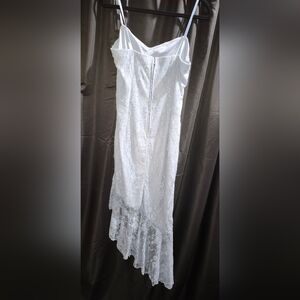 City Studio‎ Light Blue High Low Lace Dress